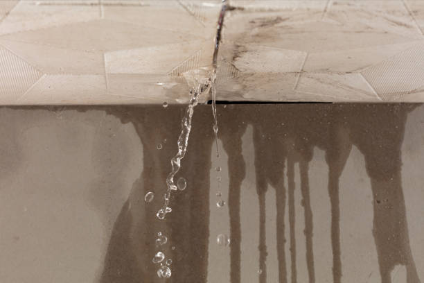 Professional Burst Pipe Cleanup technician working in Elverson, PA